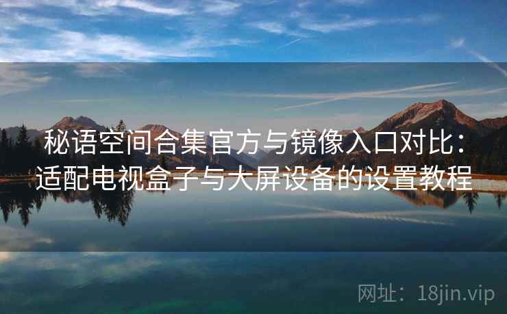 秘语空间合集官方与镜像入口对比：适配电视盒子与大屏设备的设置教程