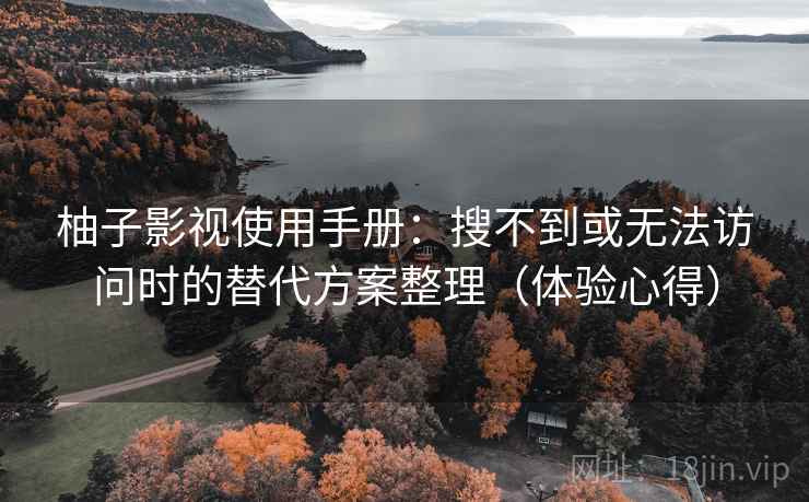 柚子影视使用手册：搜不到或无法访问时的替代方案整理（体验心得）