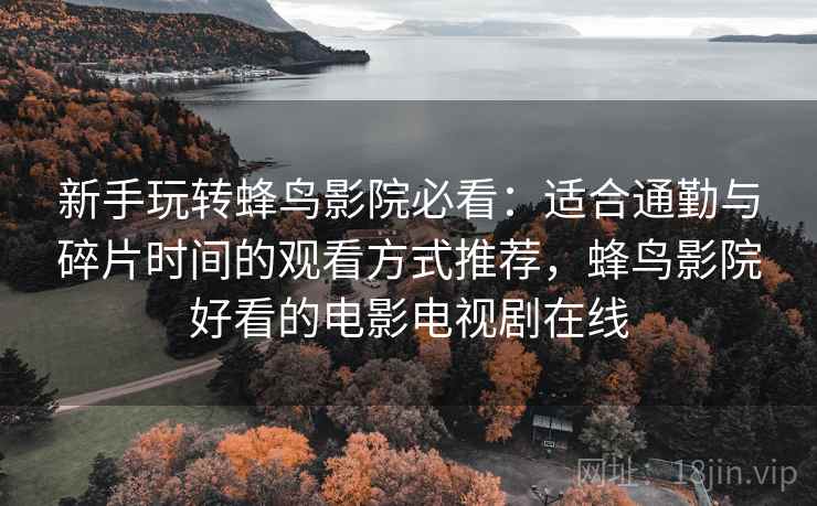 新手玩转蜂鸟影院必看：适合通勤与碎片时间的观看方式推荐，蜂鸟影院好看的电影电视剧在线