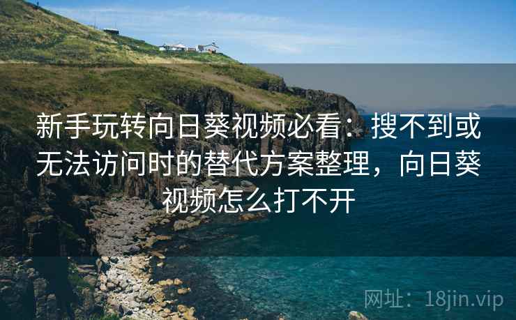 新手玩转向日葵视频必看：搜不到或无法访问时的替代方案整理，向日葵视频怎么打不开